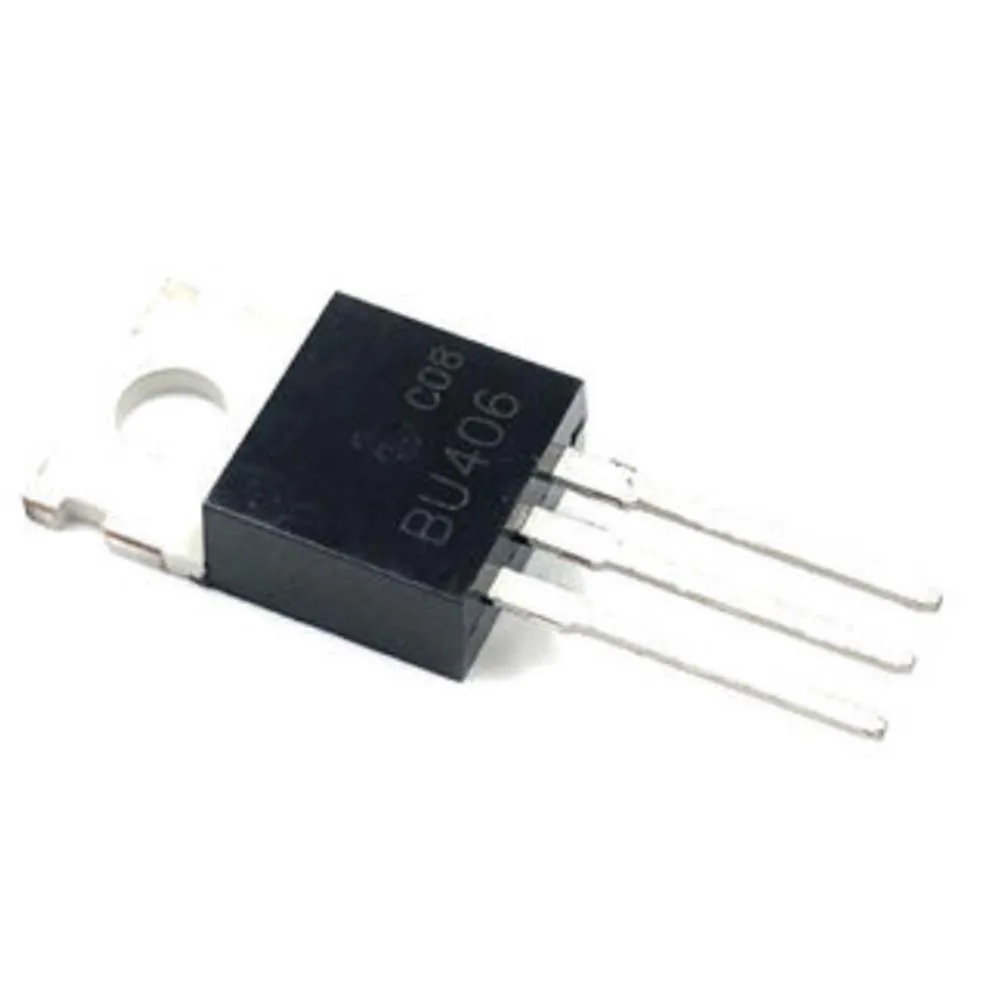 

10pcs/lot New BU406 TO-220 SILICON NPN SWITCHING TRANSISTOR