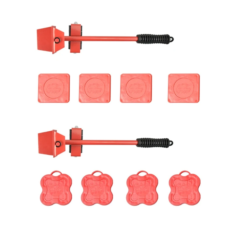 

Heavy Duty Furniture Lifter with 4 Sliders for Easy and Safe Moving Appliance Roller Suitable for Sofas Refrigerators
