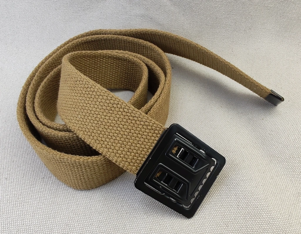 MILITARY WWII US WEBBING INNER TROUSER SOLDIER BELT 130CM WAISTBAND