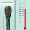 IONS Electric Hair Straightener Brushes Anti-scald Straight Comb Curling Dual-use Max 220℃ Anion Function Irons PTC Fast Heating 3