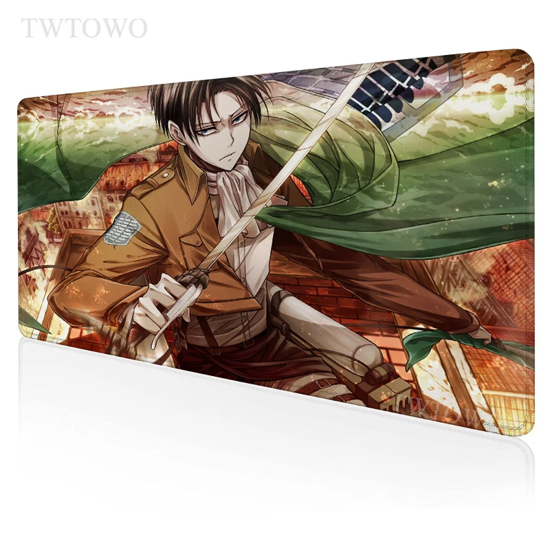 

Коврик для мыши Levi Ackerman игровой, большой коврик для мыши для дома и компьютера, офисный ковер XXL, мягкий Настольный коврик для ноутбука