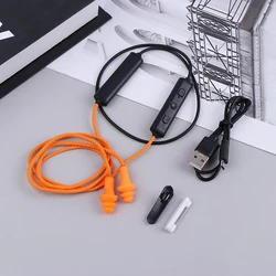 Enhanced Noise Suppression Ear Plugs with Bluetooth Connectivity (Yellow)