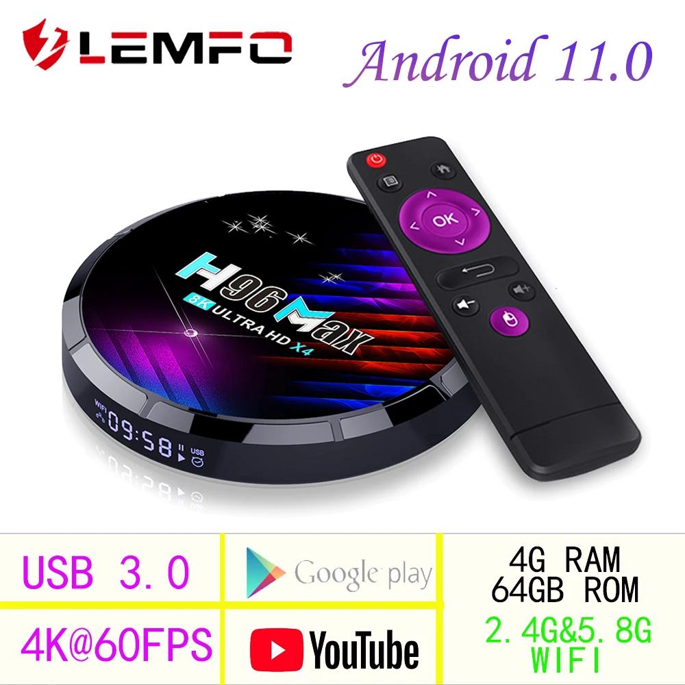 LemfoH96MaxSmartTvBoxAndroid118KDecodeVideo24G58GWIFI.jpg
