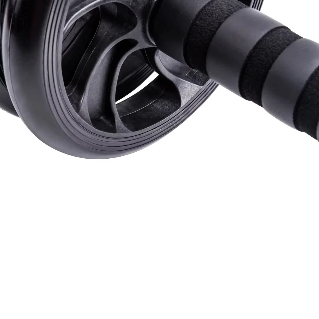 Description Picture 4 of itemProfessional Black AB Roller Wheel For Men 16 Inch Home Use Abdominal Wheel Double Design For Effective Stomach Slimming