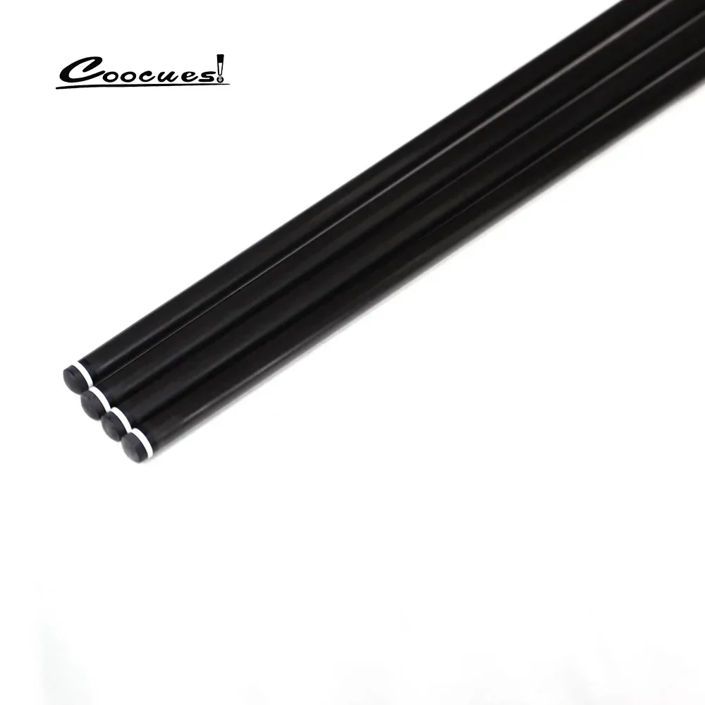 Carbon Fiber Shaft foam Black Technology Low Deflection Pool Cue Front Part for Billiard Play Break Snooker Cue Shaft