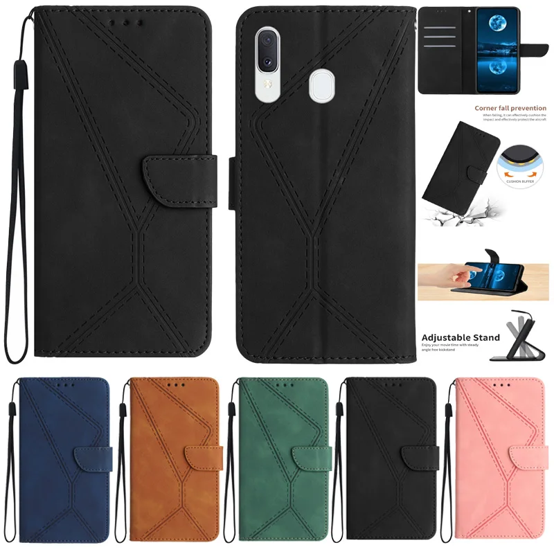 Per Samsung Galaxy A50 A50S Flip Case Samsung A 50 A505F A 50S Fundas Per Samsung Galaxy A30S A307 A505 Capa Coque Cover In Pelle