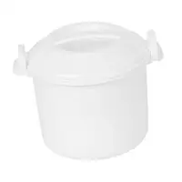 Rice Cooker,Microwave Rice Maker,Microwave Tools,Cookware,Nonstick 2L Microwave Steamer Cooker,Pasta Cooker for Oatmeal Ramen 2