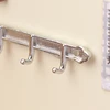 1Pc 1/12 Dollhouse Metal Clothes Racks Wall Hook Dollhouse Miniature Furniture Dolls House Accessories Pretend Play Toys 5
