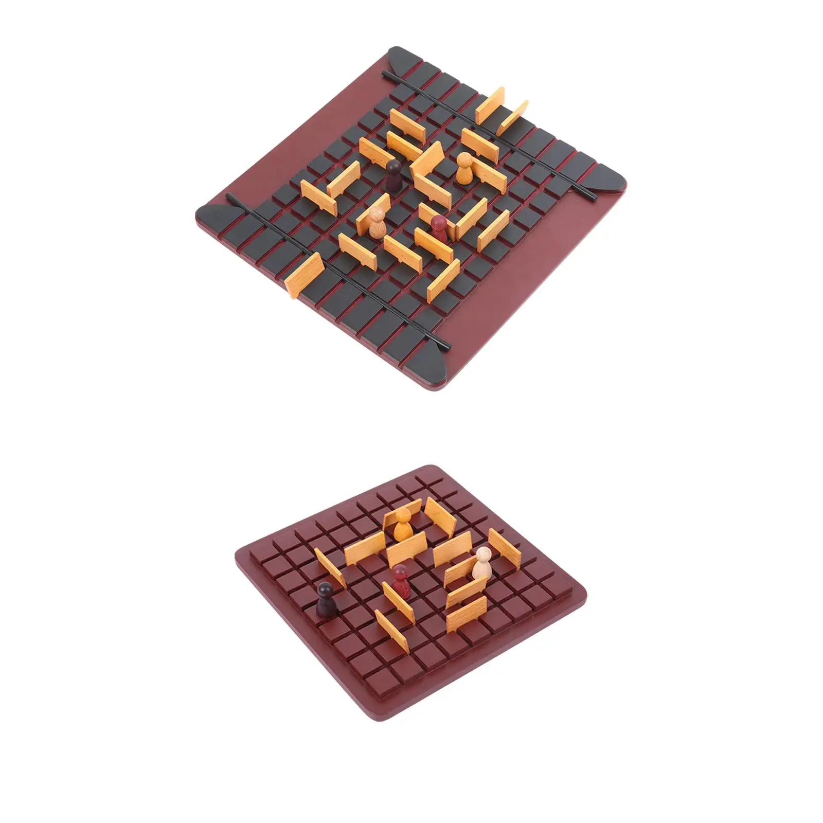 Chess Board Game Logical Interactive Toys Wooden Puzzle Board Game Classic Strategy for Family Toddlers Preschool Travel