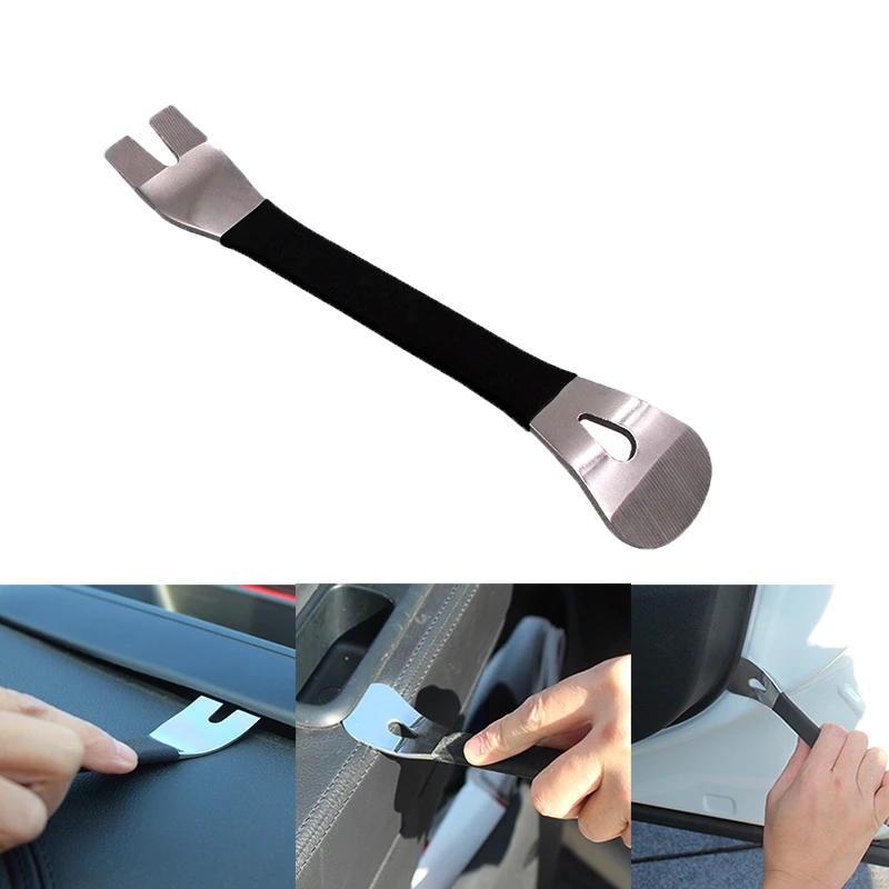Car Trim Removal Tool Stainless Steel Durable Twoend Trim Removal