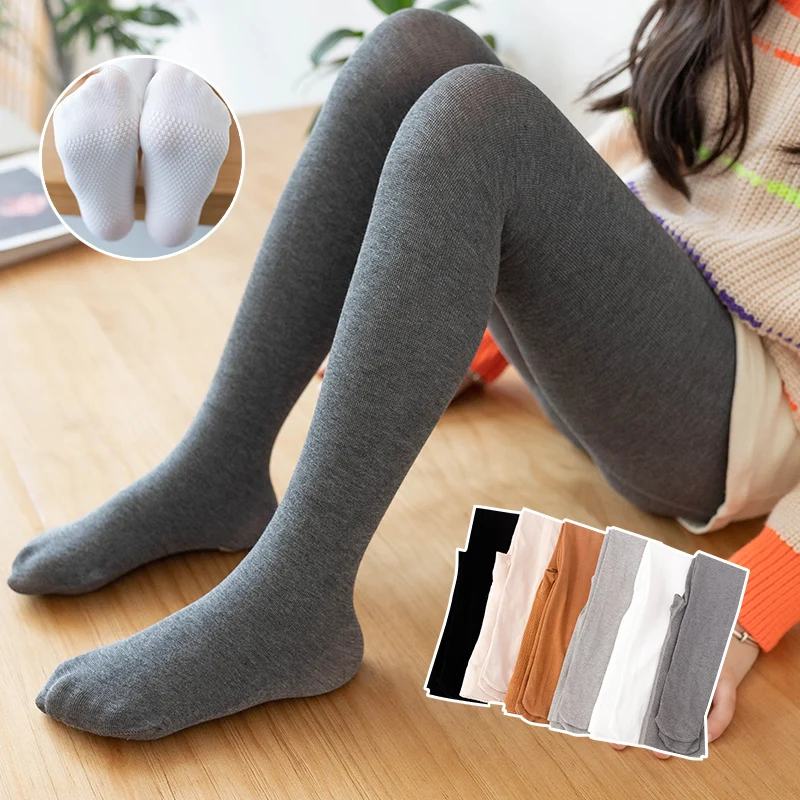 spring/autumn baby girls High-density tights anti-pilling striped child kids pantyhose dance warmer tights for toddler girls