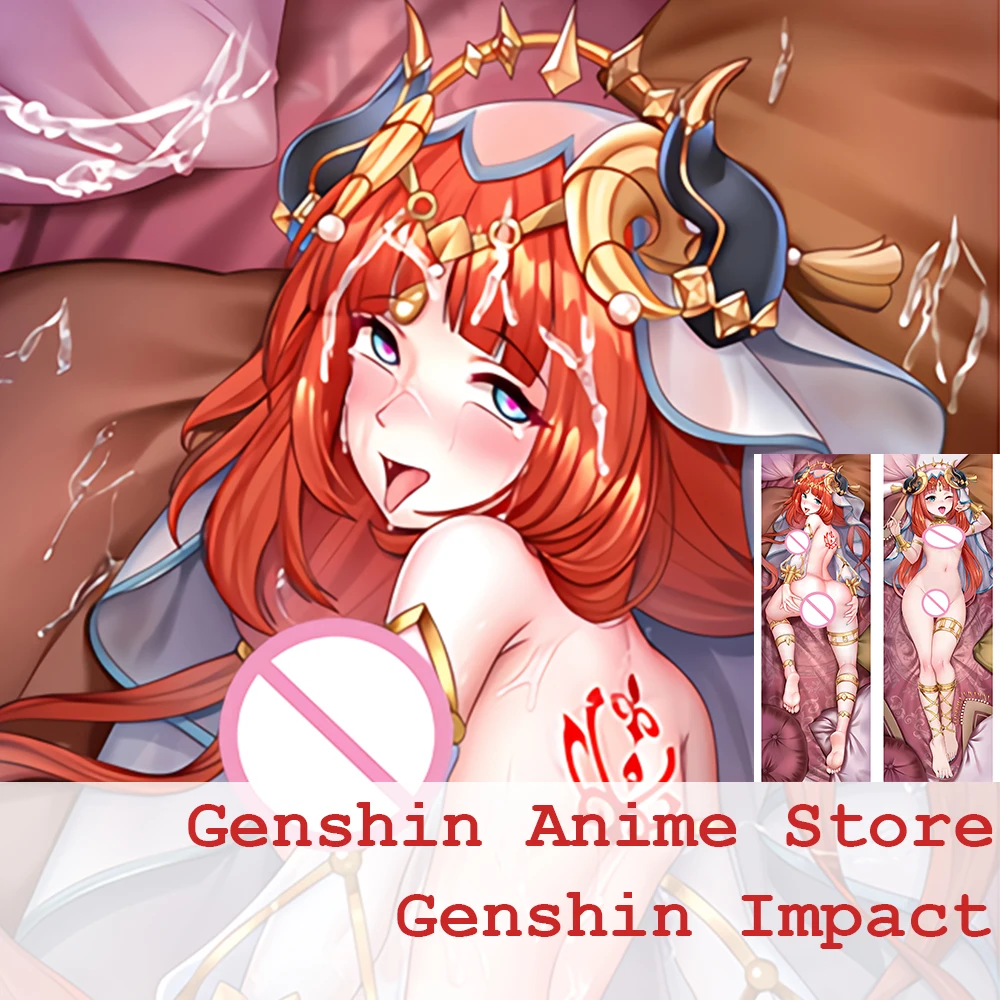 

Genshin Impact Nilou Dakimakura Cosplay Pillow Cover 2WAY Anime Pillowcase Double-sided Print Fullbody Pillow Case Bed Cushion