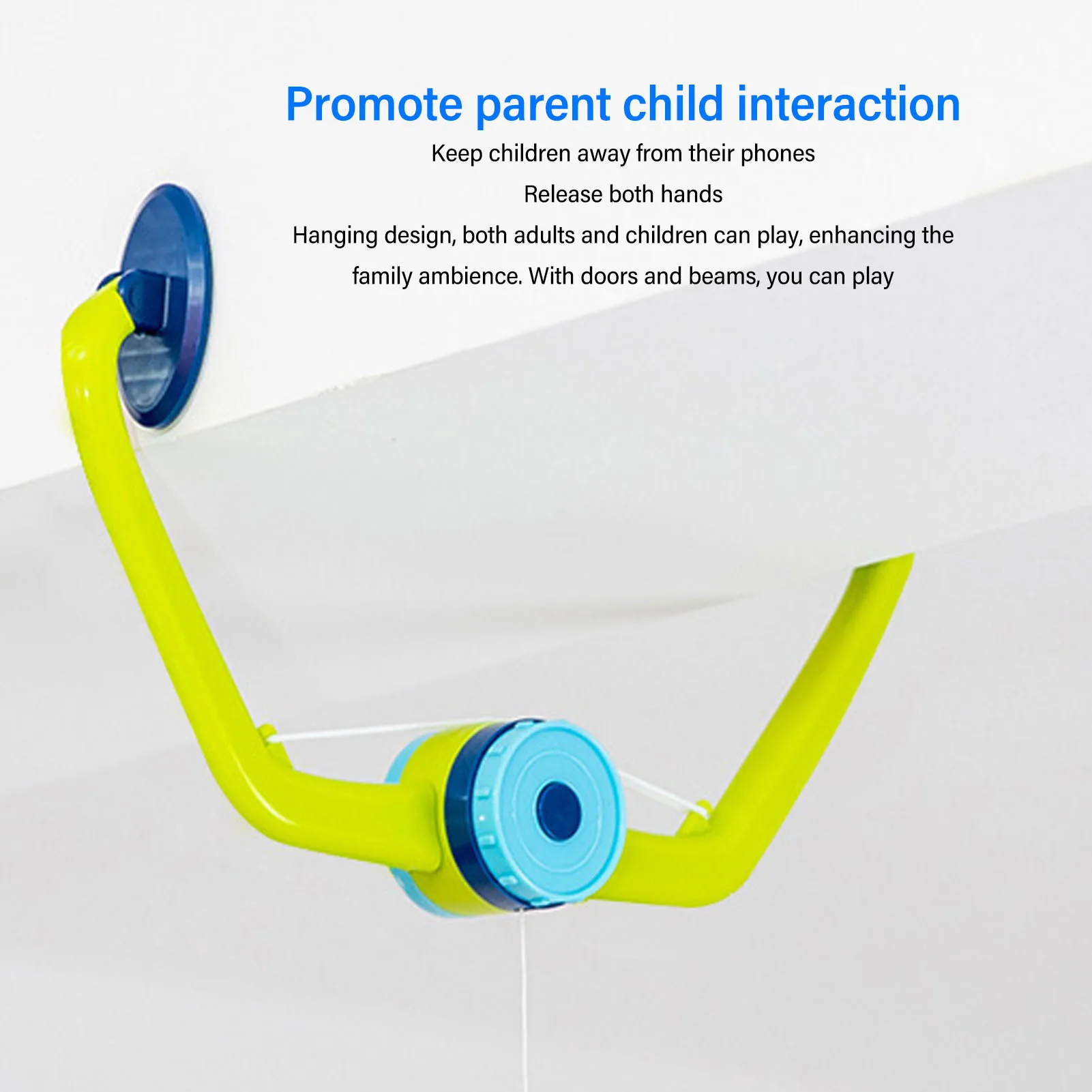Indoor Hanging Table Tennis Trainer Portable Set Kids Portable Pingpong Table Tennis Game Set with Paddles Balls