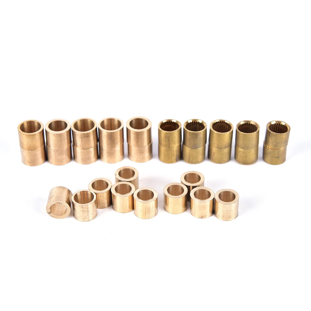 Billiards Snooker Brass Ferrule Snooker Pool Cue Ferrule Cue Repair Tool 10pcs