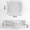 3 tier square basket