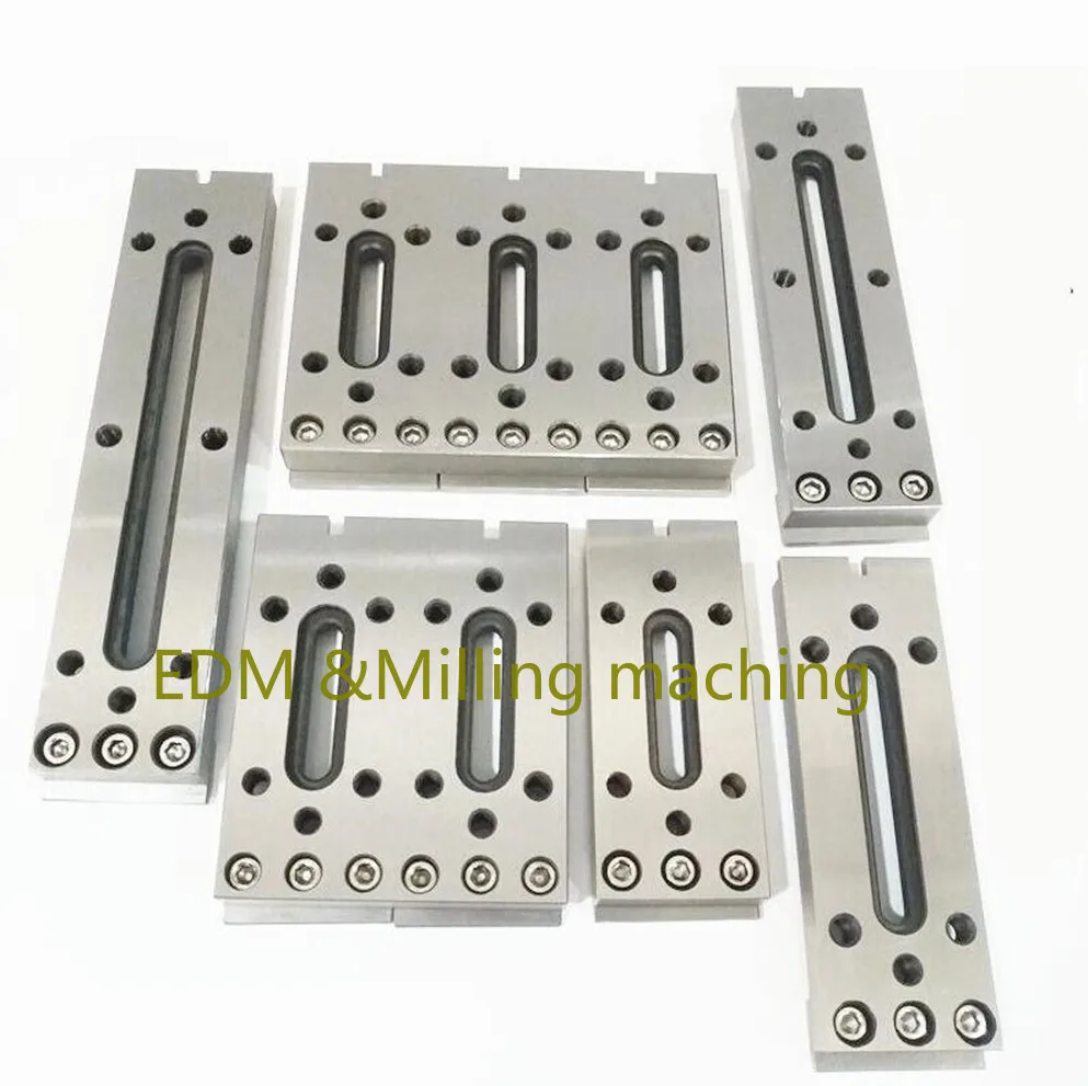 

CNC Wire EDM Fixture Board Stainless Jig Tool Fit Clamping And Leveling M8 or M10 For Wire EDM Part