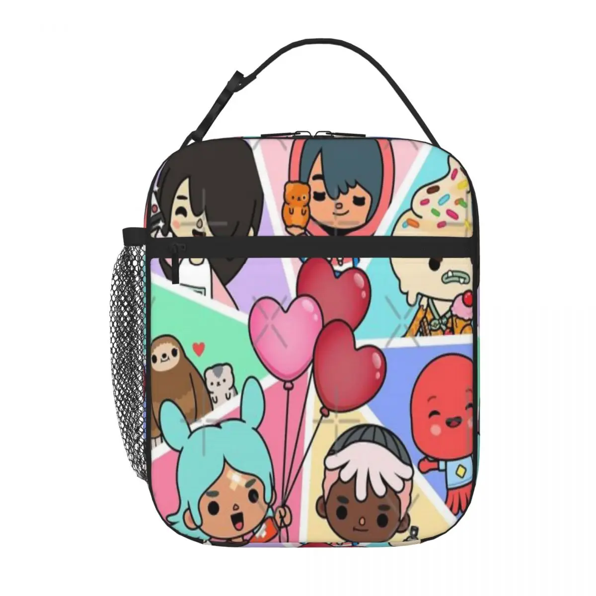 Toca Squad - Toca Boca Lunch Tote Picnic Borse Isolate Pranzo Borsa Termica