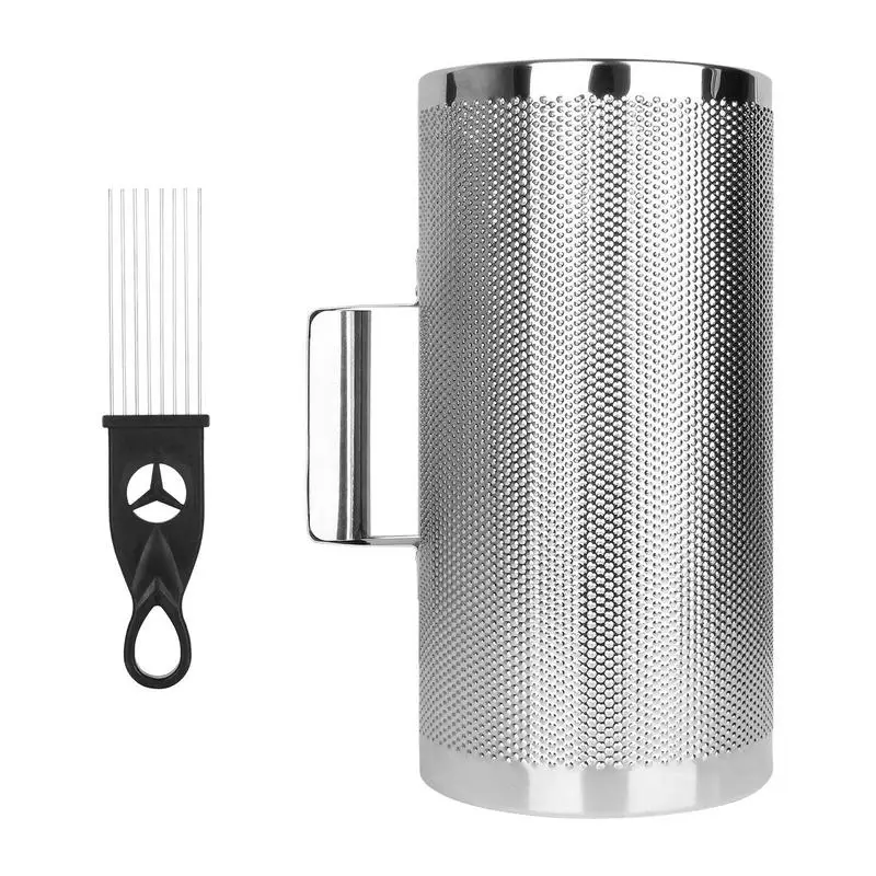 Musical Instruments Stainless Steel Guiro Instrument Set Scraper Sturdy Shaker Non Slip Handle musical percussion instrument metal guiro shaker
