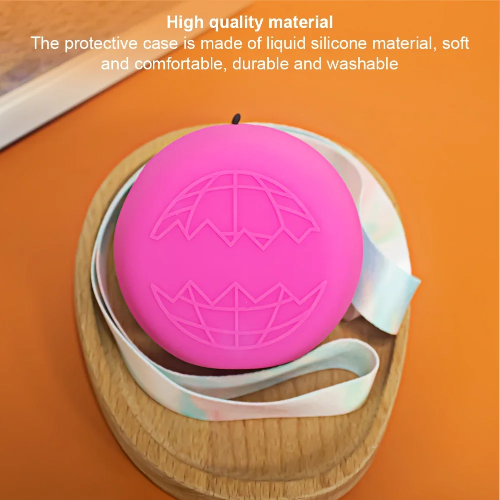 Soft Silicone Case For Punirunes Interactive Digital Toy  Protective Cover Shockproof Protective Skin Sleeve with Lanyard
