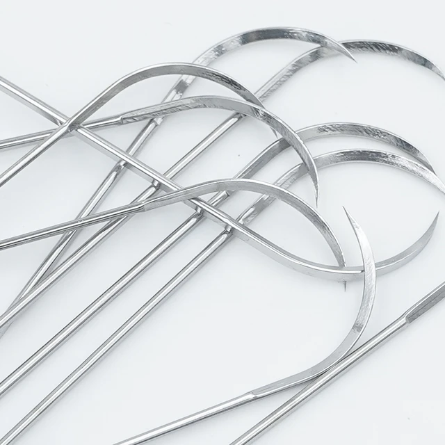 Veterinary Products Animal Surgery Stainless Steel Curved Suture