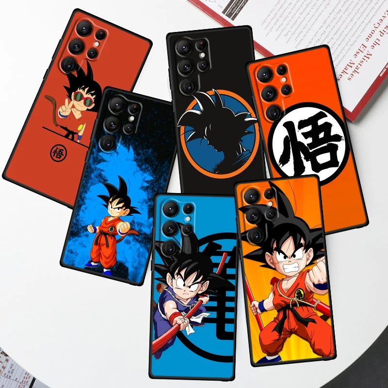 Bola De Dragão Son Goku Anime Desenho Animado Comics Capinha De Celular  Para Samsung Galaxy S22 S21 S20 FE Ultra S10 S9 S8 S10E Lite Plus M30S M31  M32 M33 M51 M52