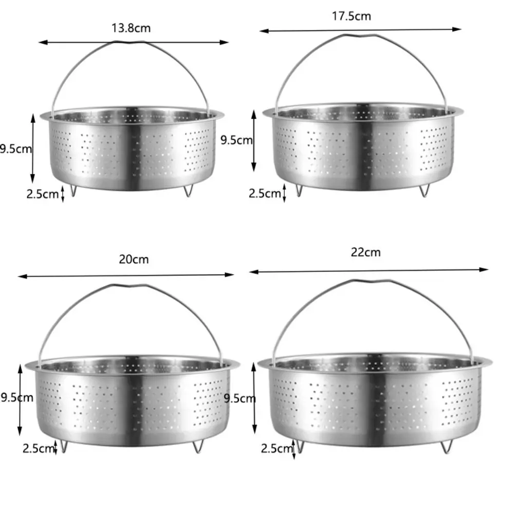 Steamer Rack Steamer Basket 304 Stainless Steel Steaming Rack