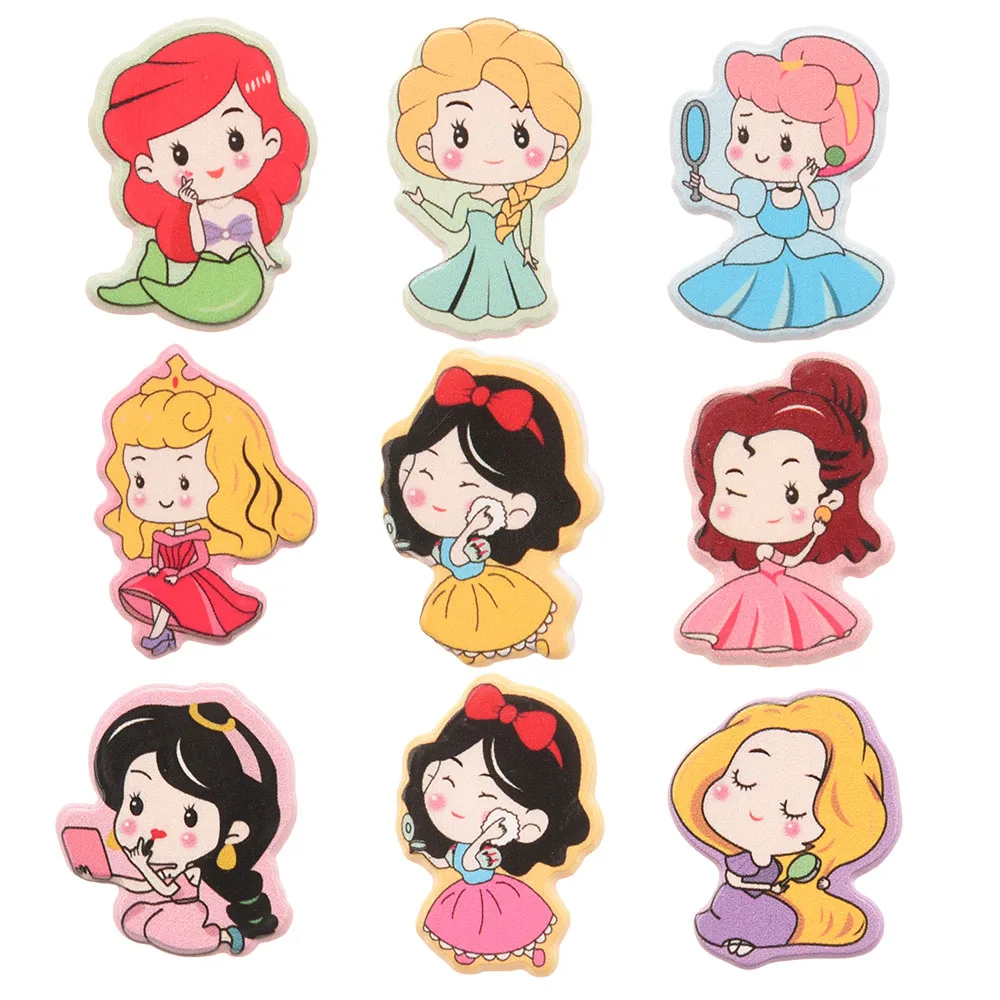

360PCS Fashion Mermaid Princess No Hair Clip Hairbow Barrette Center Kawaii Hair Accessories for Hair Tie Supplies
