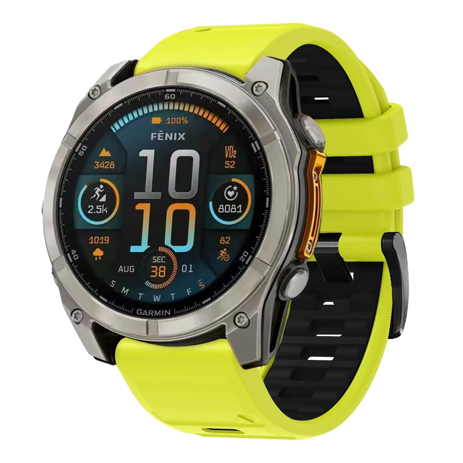 Versatile Silicone Quick-Fit Strap – Durable Replacement Watch Band