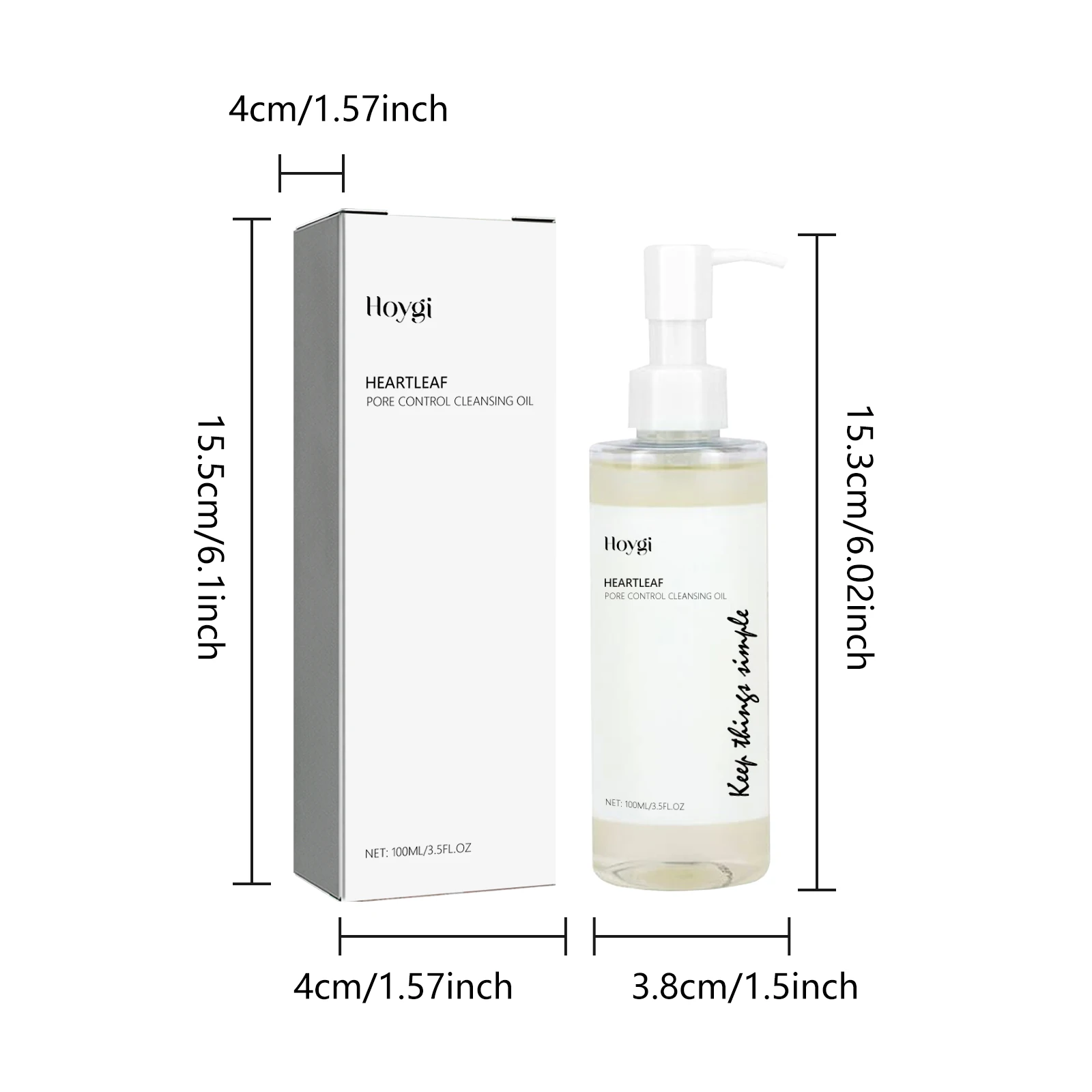 Pore Control Makeup Removal Cleansing Oil Gentle Makeup Removal Caring Skin Moisturizing Brightening Deep Cleansing Pore Skin 6