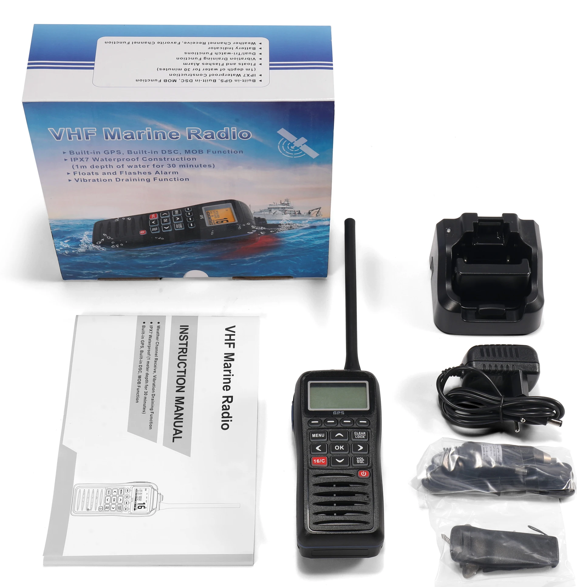 

RS-38M двойная/Тройная функция uhf Walkie talkie vhf uhf mobile ham radio transceiver IPX7 водонепроницаемый радиоприемник
