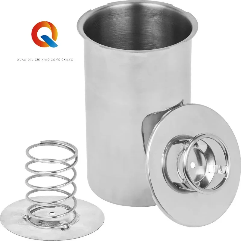 

304 Stainless Steel Steamed Pork Barrel Meat Cooking Barrel with Thermometer Steamed Pork Device Meat Cooking Machine