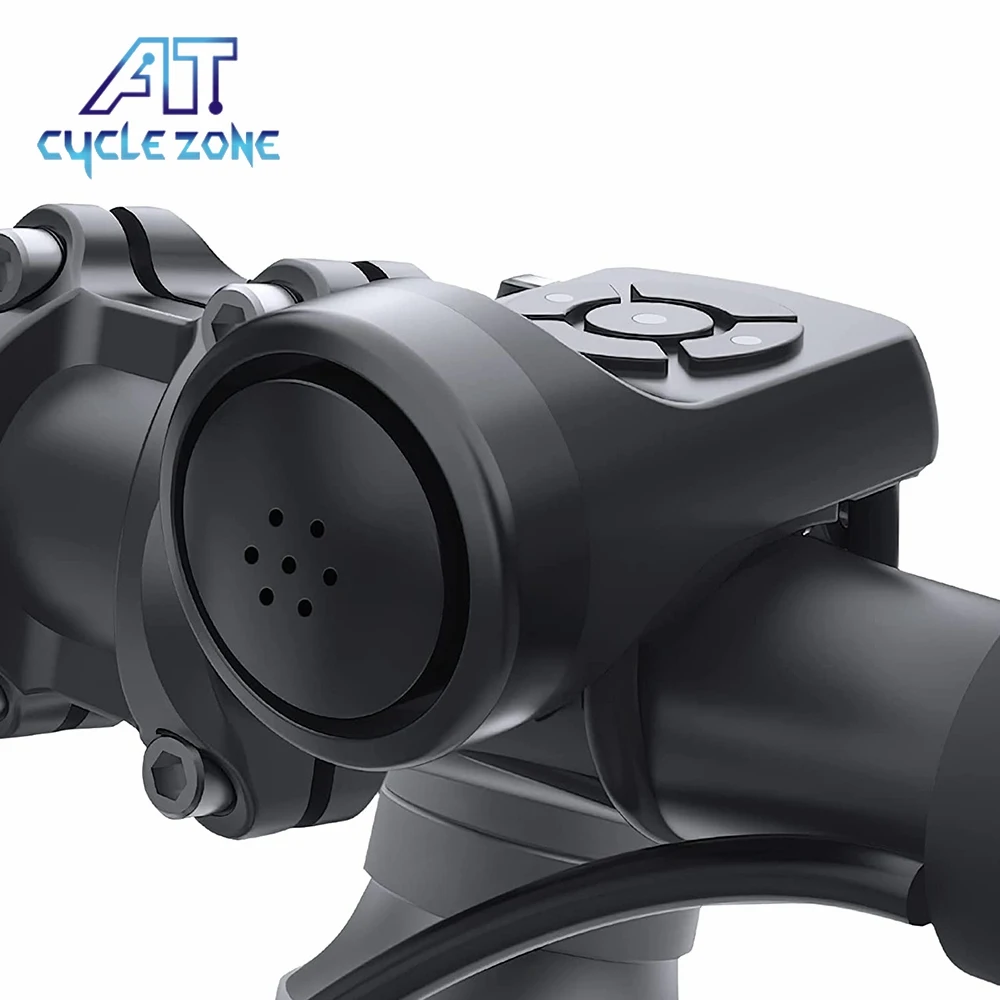 ElectricBicycleBellUSBRechargeableMTBBikeHorn120dbBell