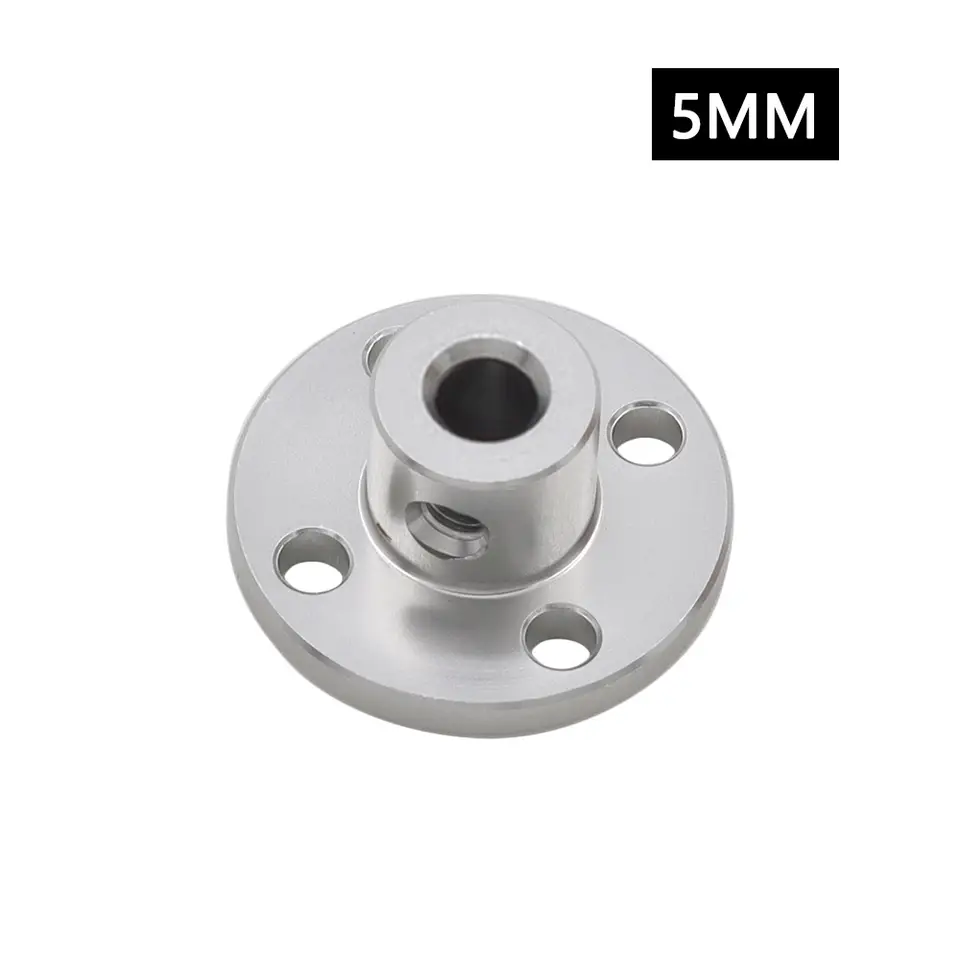 2/3/3.17/4/5/6/6.35/7/8/10/12/14/16mm Aluminum Alloy Flange Coupling Coupler Motor Guide Shaft Coupler Motor Connector image 18