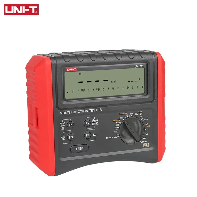 UNI-T 다기능 설치 테스터, 절연 저항 테스터, 접지 라인 루프 임피던스 테스터, UT595