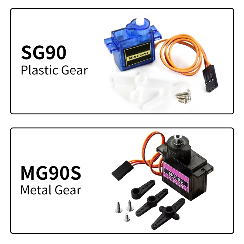 Digital Micro Servo Motor for Robotics and DIY Projects