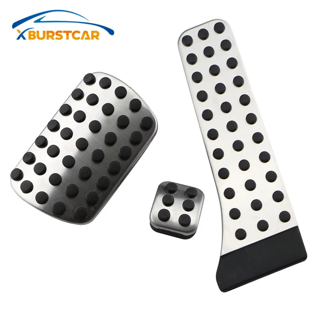 Rubber And Stainless Steel Fuel Car Brake Pedal For Mercedes Benz At C E S  Glk Slk Cls Sl Class W203 W204 W211 W212 W210