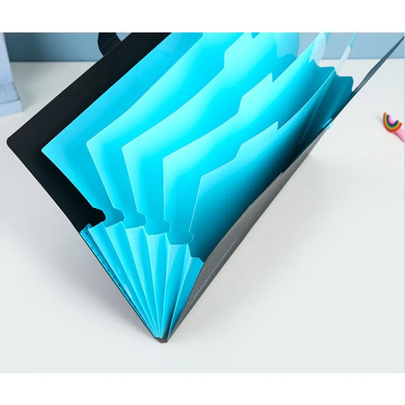 A4 Plastic Envelopes Multi-layer Office Desk Practical Folder Bag Multifunctional Business Storage File Bag Office Supplies