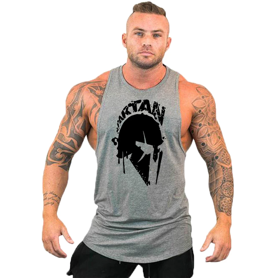 Canottiera da Uomo Athletic Racerback Canottiera Bodybuilding