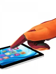 Men'S And Women'S New Winter Outdoor Riding Plus Velvet Cold-Proof Touch Screen Warmth Thickened Lovers Sports Gloves
