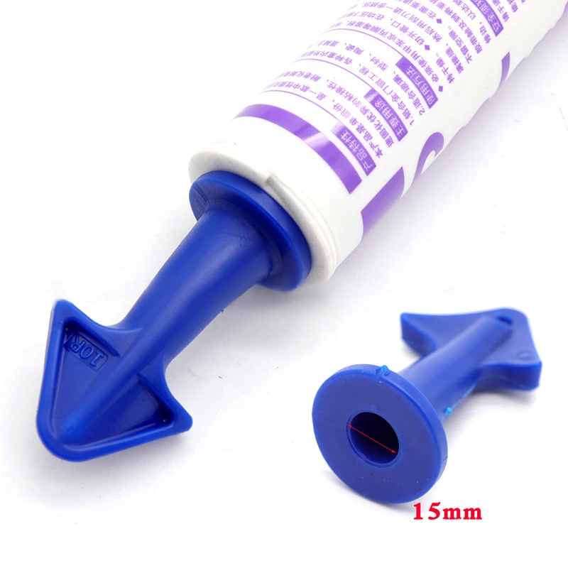 3pcs/set Silicon Sealant Nozzle Plus Scraper Set scraper&trowel caulking nozzle Applicator Silicone Caulking Finisher Home Tools