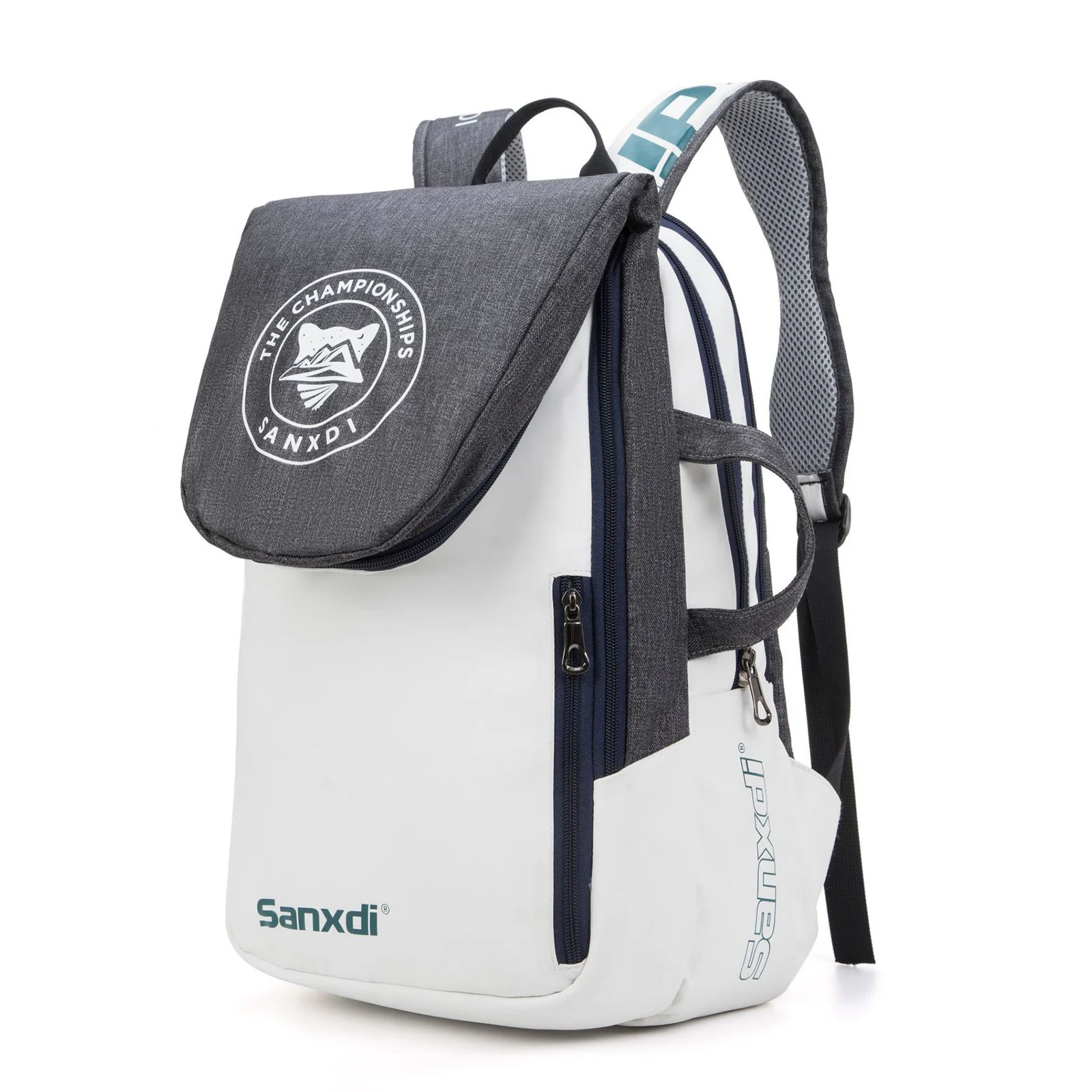 

Insulated Racquet Backpack Tennis Paddle Squash Badminton Rackets Bag with Convertible Function and Built in Laptop Compartment