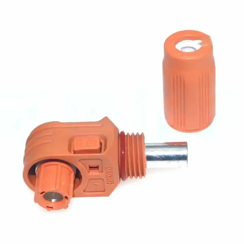 60A-450A Energy Storage Connector Single Core High Current Power Storage Terminal Block Wall Mounted Power Output Connector Plug