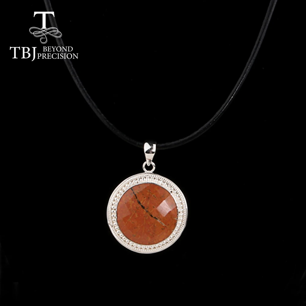 

2023 round shape handmade Gemstone Pendant Necklace limited quantity 925 sterling silver fine jewelry for women nice gift