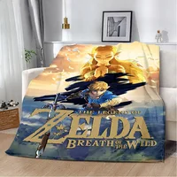 Hot Games Zeldas of Legends Printed Blanket Picnic Blankets Warm Blanket Soft and Comfortable Blanket Home Travel Birthday Gift 1