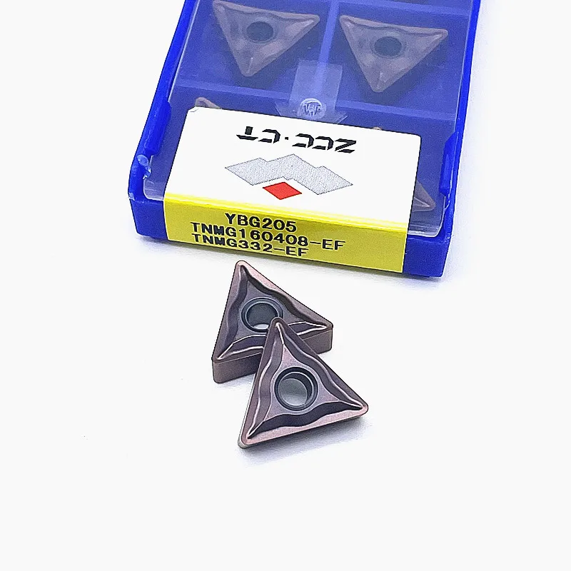 Turning Tool TNMG160404 TNMG160408 TNMG220404 TNMG220408-EF YBG205 CNC Lathe Carbide Cutting Insert