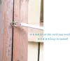 Curtain Wire,10 Meters (32FT) Hanging Cord Kit with 10 Pairs of Hooks & Eyes Picture Hanging Wire for Net Curtain Rods 5