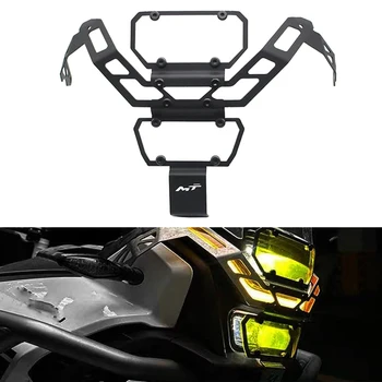 Accessori MT450 protezione del faro del motociclo copertura della griglia protezione della luce della testa per CFMOTO 450 MT CF MOTO 450MT 2024-2025-2026 1