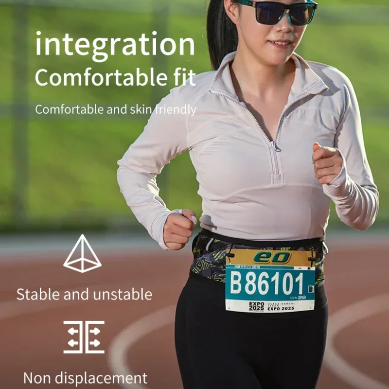 MAP BROTHER W1001 Hydration Running Belt Waist Pack Travel Money Out Bag Trail Marathon Gym Fitness Mobile Phone Water Bottle 5