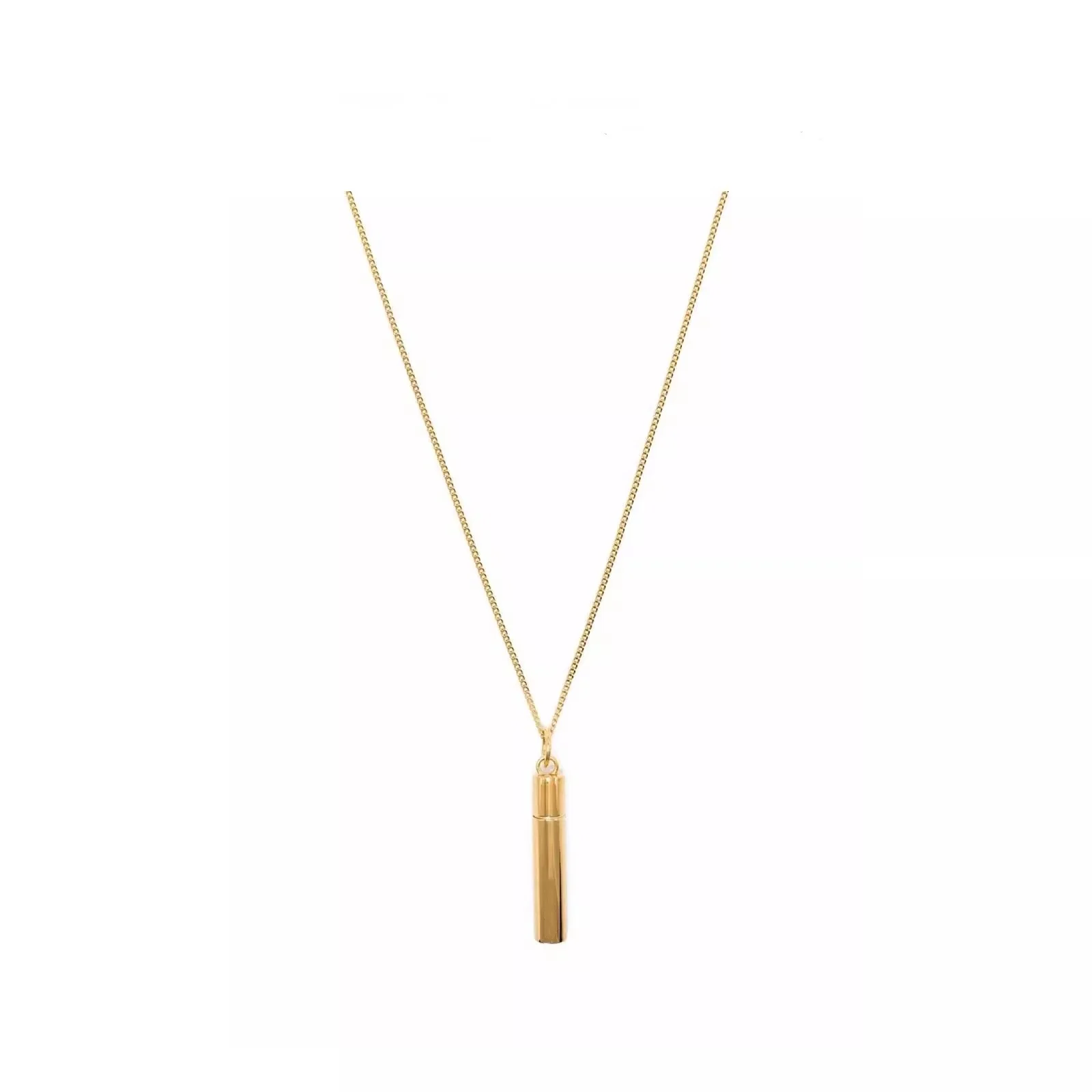 

2024 New Unisex Capsule Pendant Necklace Crafted in Pure Silver