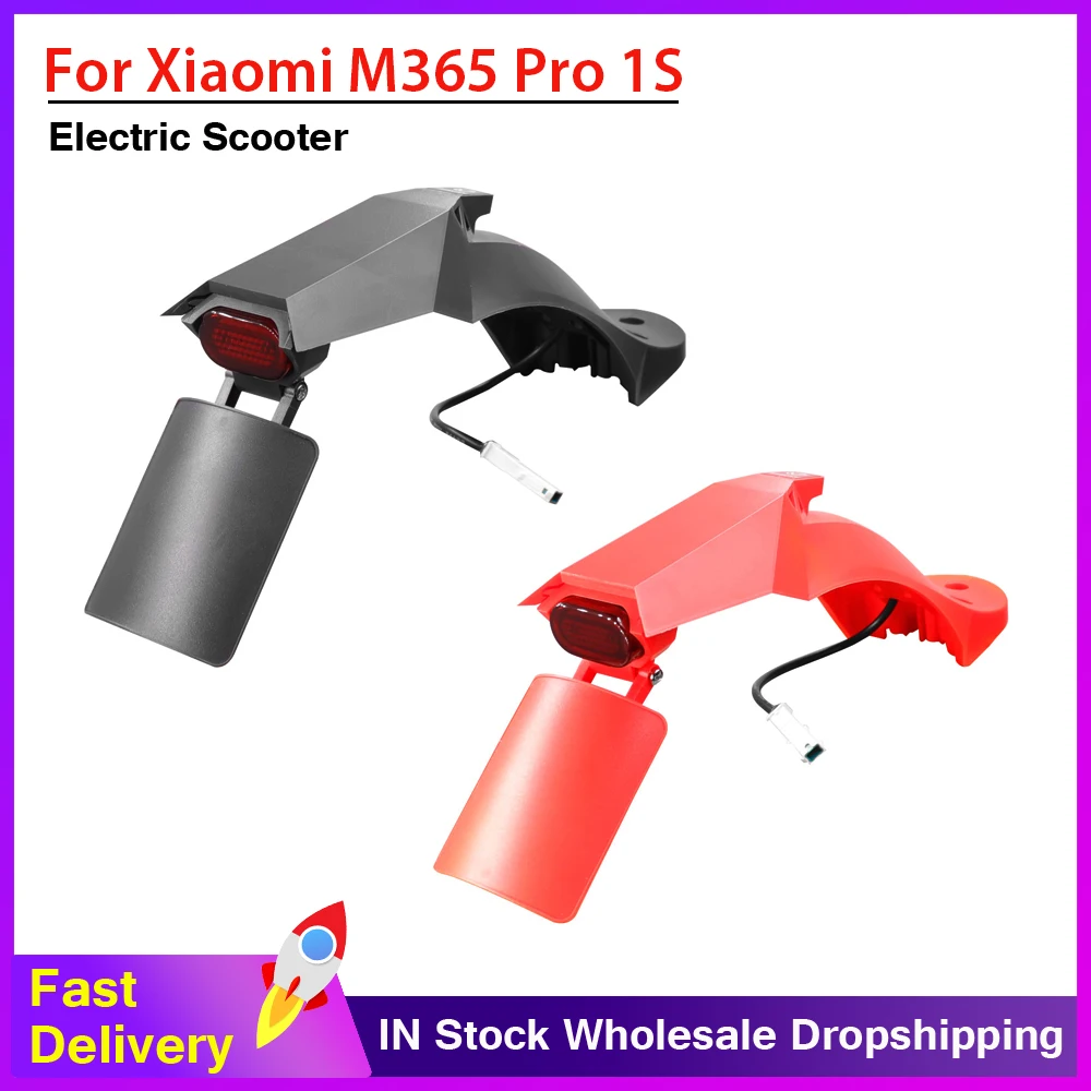 

Electric Scooter Rear Mudguard Kit Tire Mud Guard Fender with Adjustable License Plate Holder for Xiaomi M365/Pro/Pro2/Mi3/1s